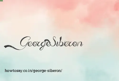 George Siberon
