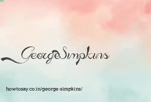 George Simpkins