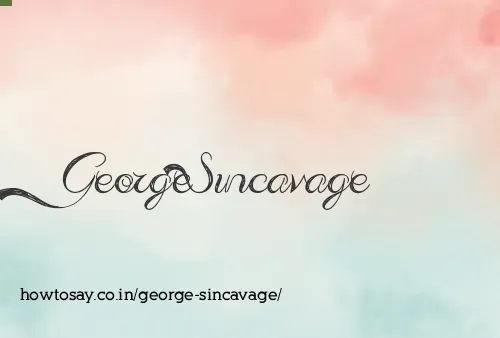 George Sincavage