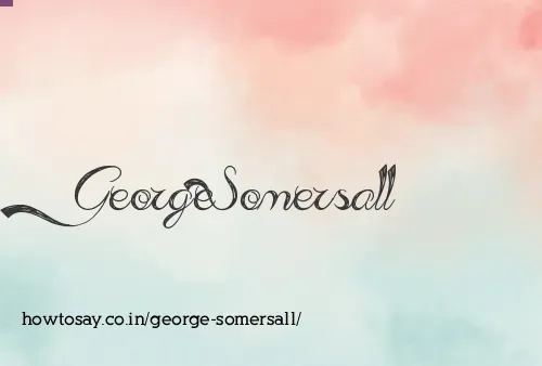 George Somersall