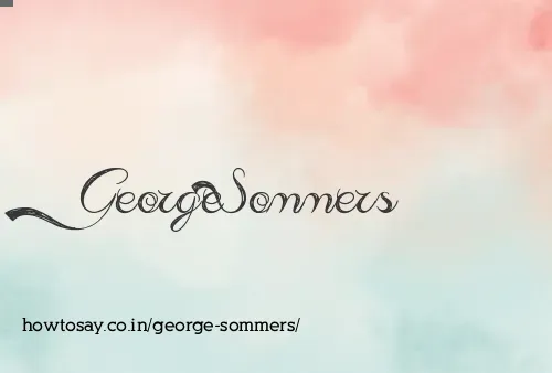 George Sommers