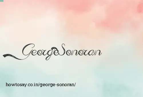 George Sonoran