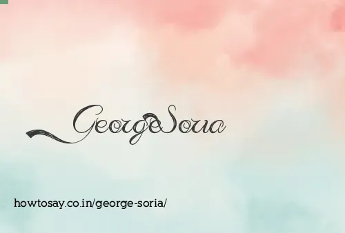George Soria