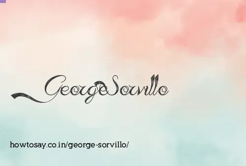George Sorvillo