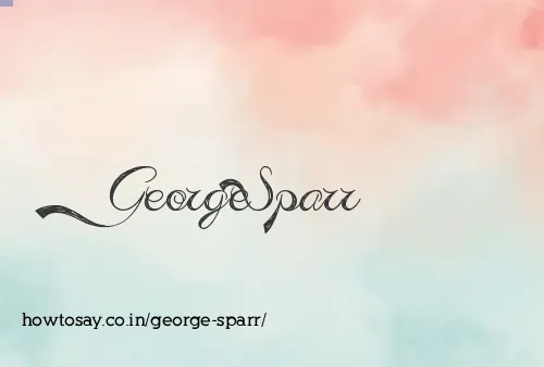 George Sparr