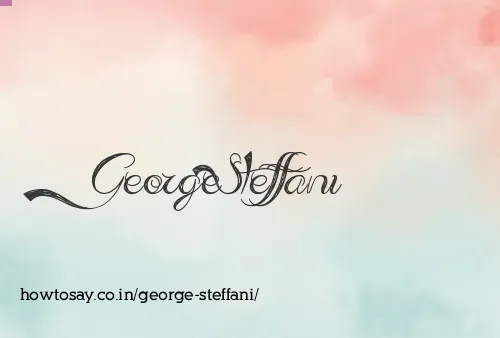 George Steffani