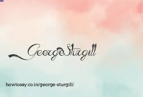 George Sturgill