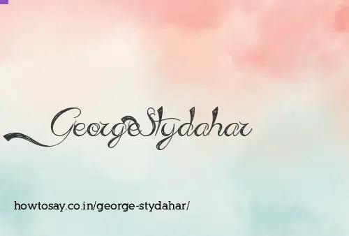 George Stydahar