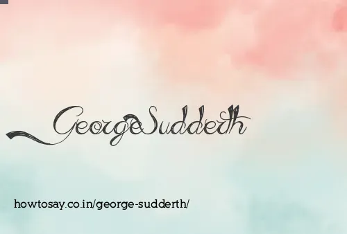 George Sudderth