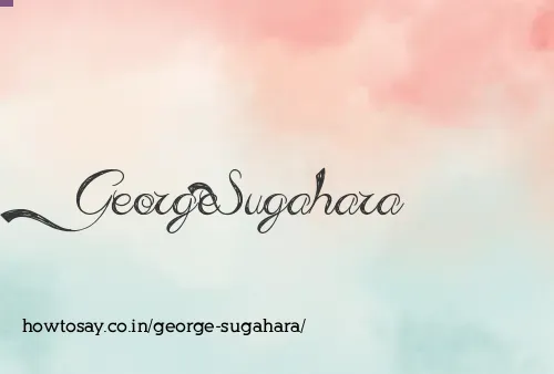 George Sugahara