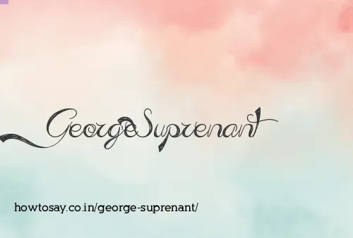 George Suprenant