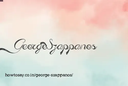 George Szappanos