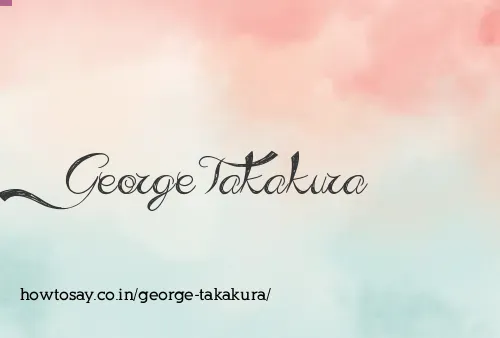 George Takakura