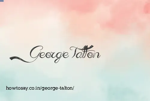 George Talton