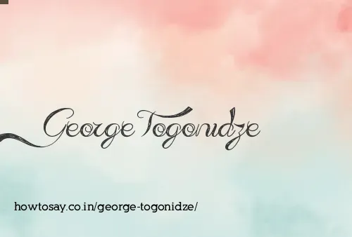 George Togonidze