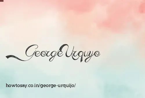 George Urquijo