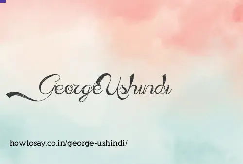 George Ushindi