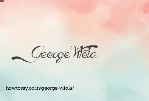 George Vitola