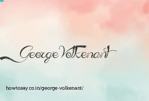 George Volkenant