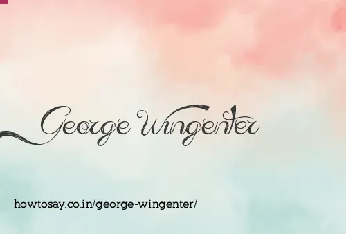 George Wingenter