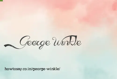 George Winkle