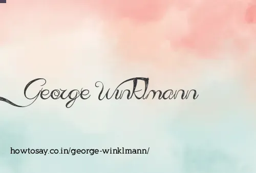 George Winklmann