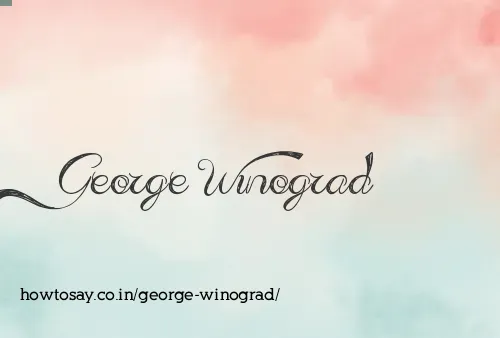 George Winograd