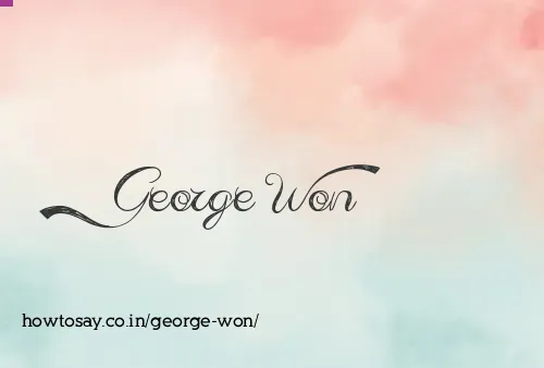 George Won