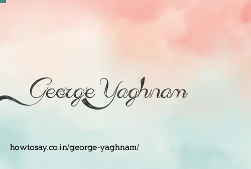 George Yaghnam