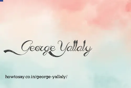 George Yallaly