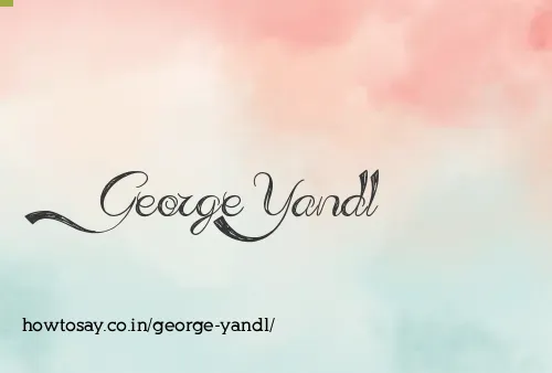 George Yandl