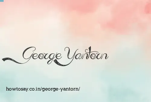 George Yantorn