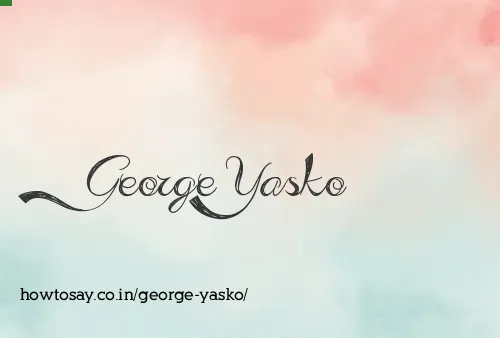George Yasko