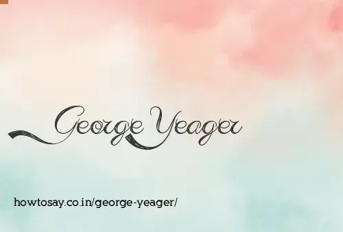 George Yeager