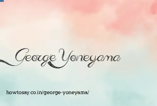 George Yoneyama