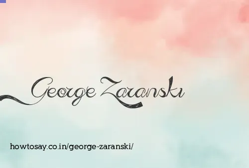 George Zaranski