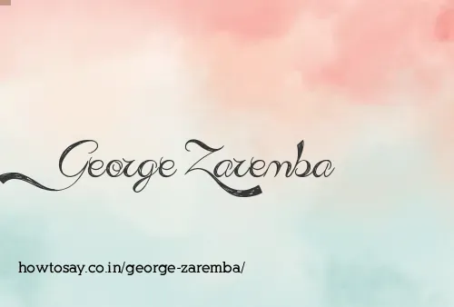 George Zaremba