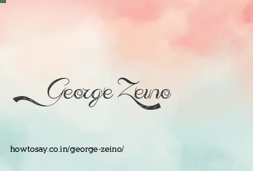George Zeino