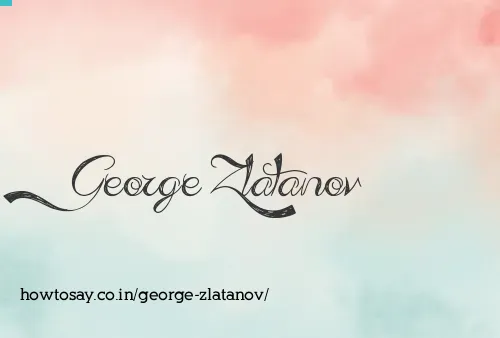 George Zlatanov