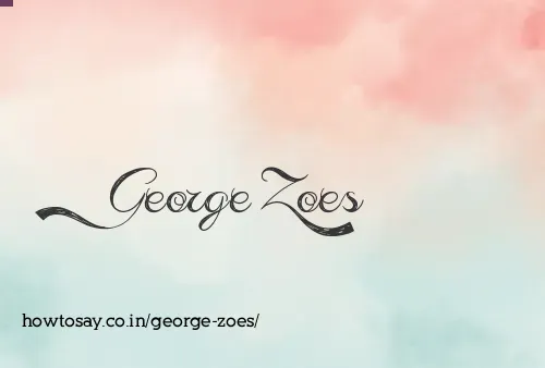 George Zoes