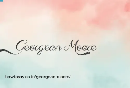 Georgean Moore