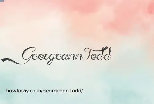 Georgeann Todd