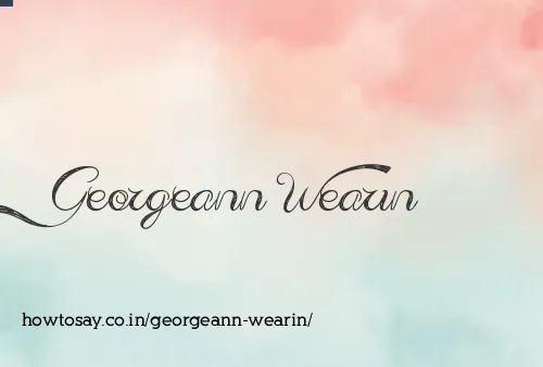 Georgeann Wearin