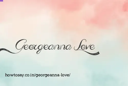 Georgeanna Love
