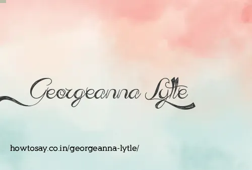 Georgeanna Lytle