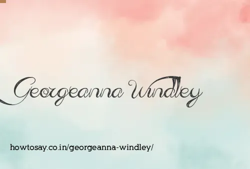 Georgeanna Windley