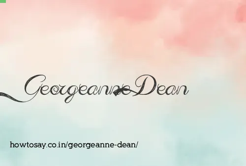 Georgeanne Dean