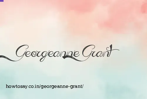 Georgeanne Grant