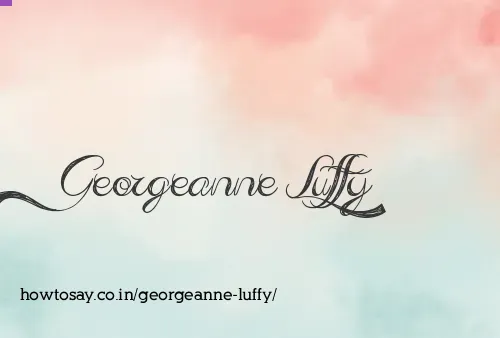 Georgeanne Luffy