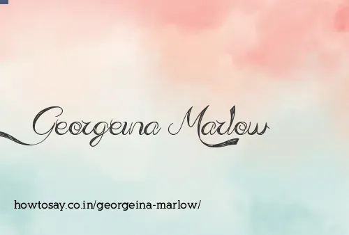 Georgeina Marlow